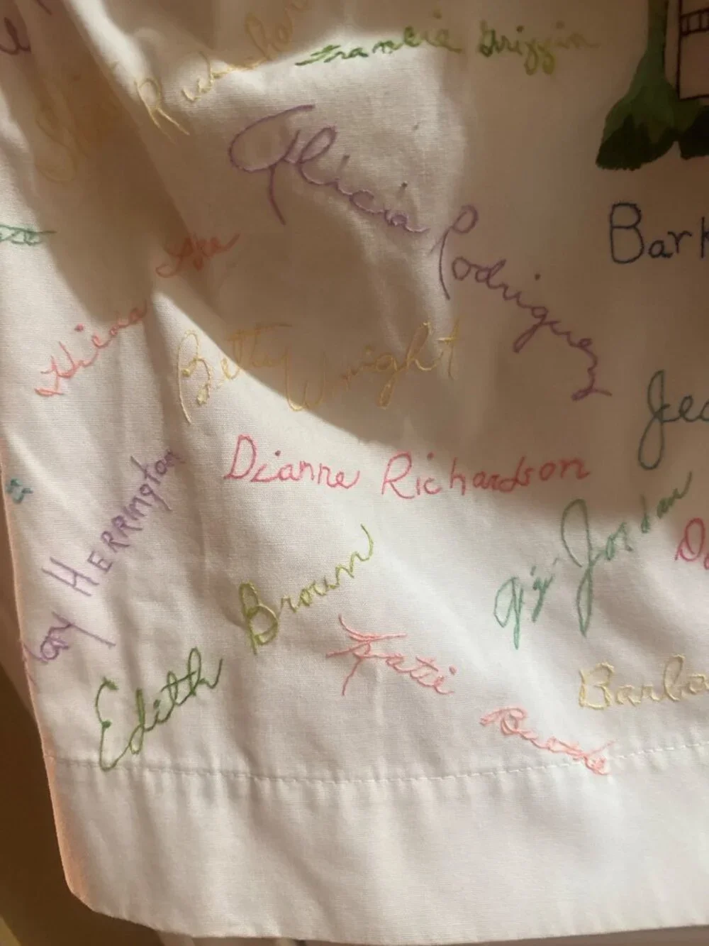 RARE-Barksdale A.F.B. Louisiana Handmade Embroidered Apron With Barksdale A.F.B.